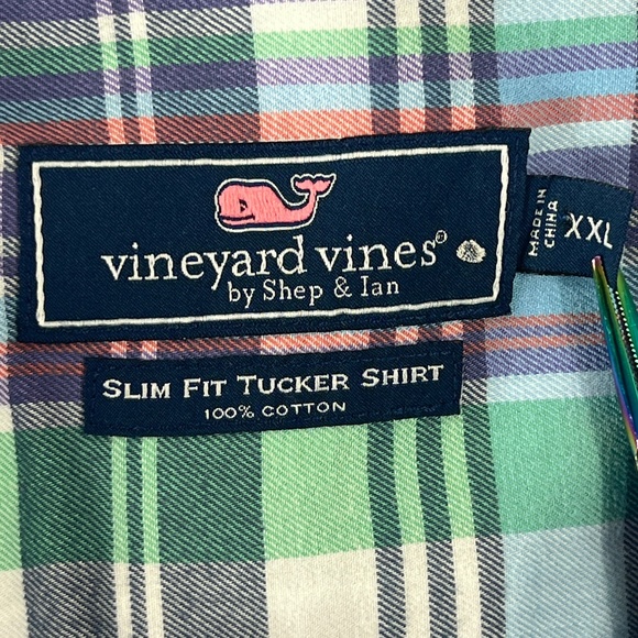 Vineyard Vines Men’s Slim Fit Tucker Long Sleeve Shirt Size XXL - Picture 3 of 7
